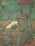 Vincent Van Gogh Paul Gauguin's Armchair (nn04) oil painting artist